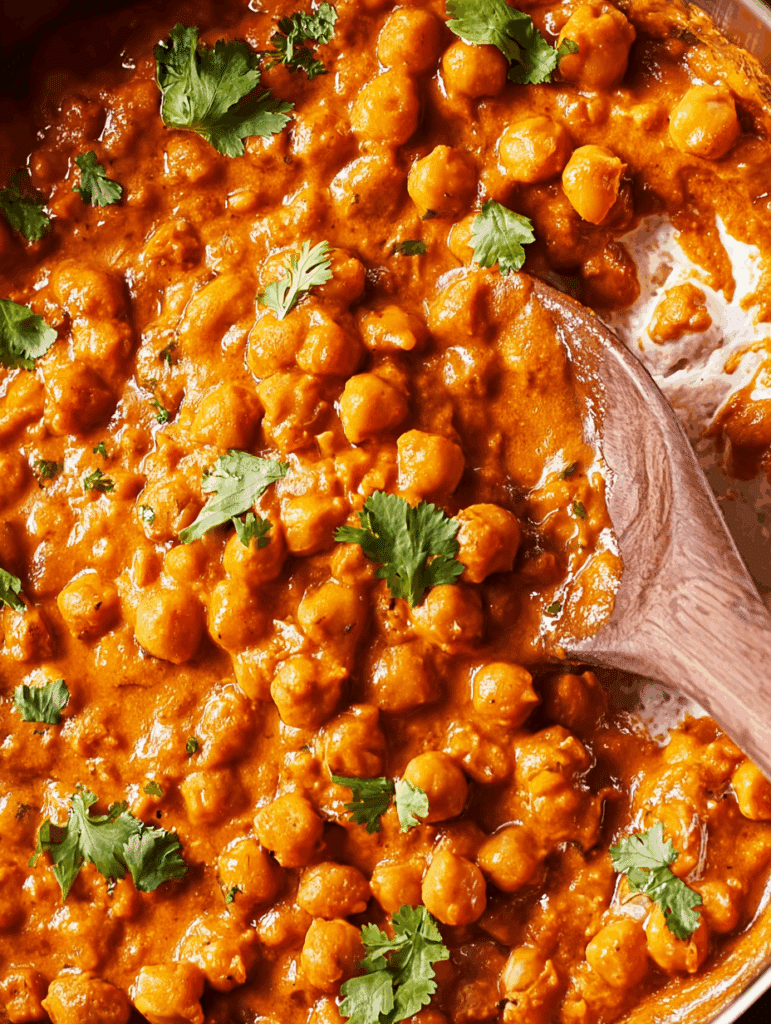 Indian Butter Chickpeas