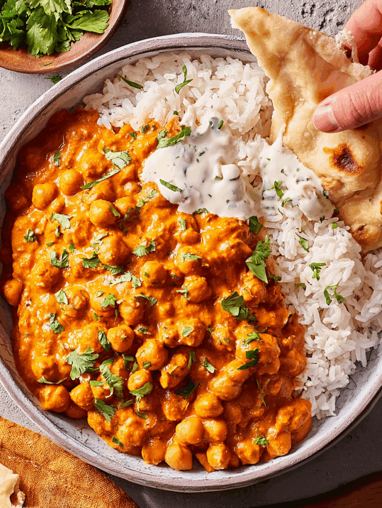 Indian Butter Chickpeas