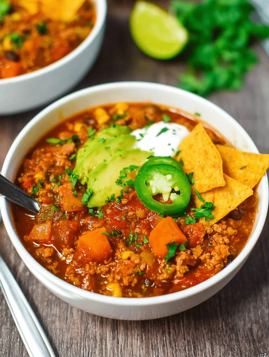 Easy Turkey & Vegetable Chili (Low-Calorie)