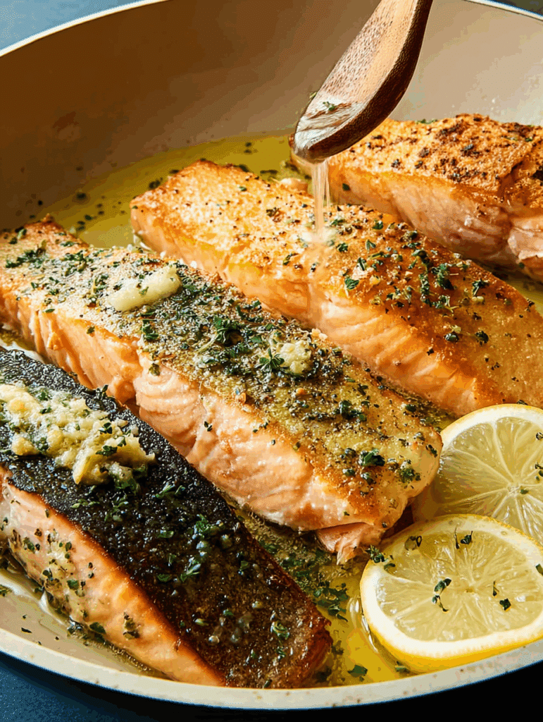 Lemon-Brown Butter Salmon