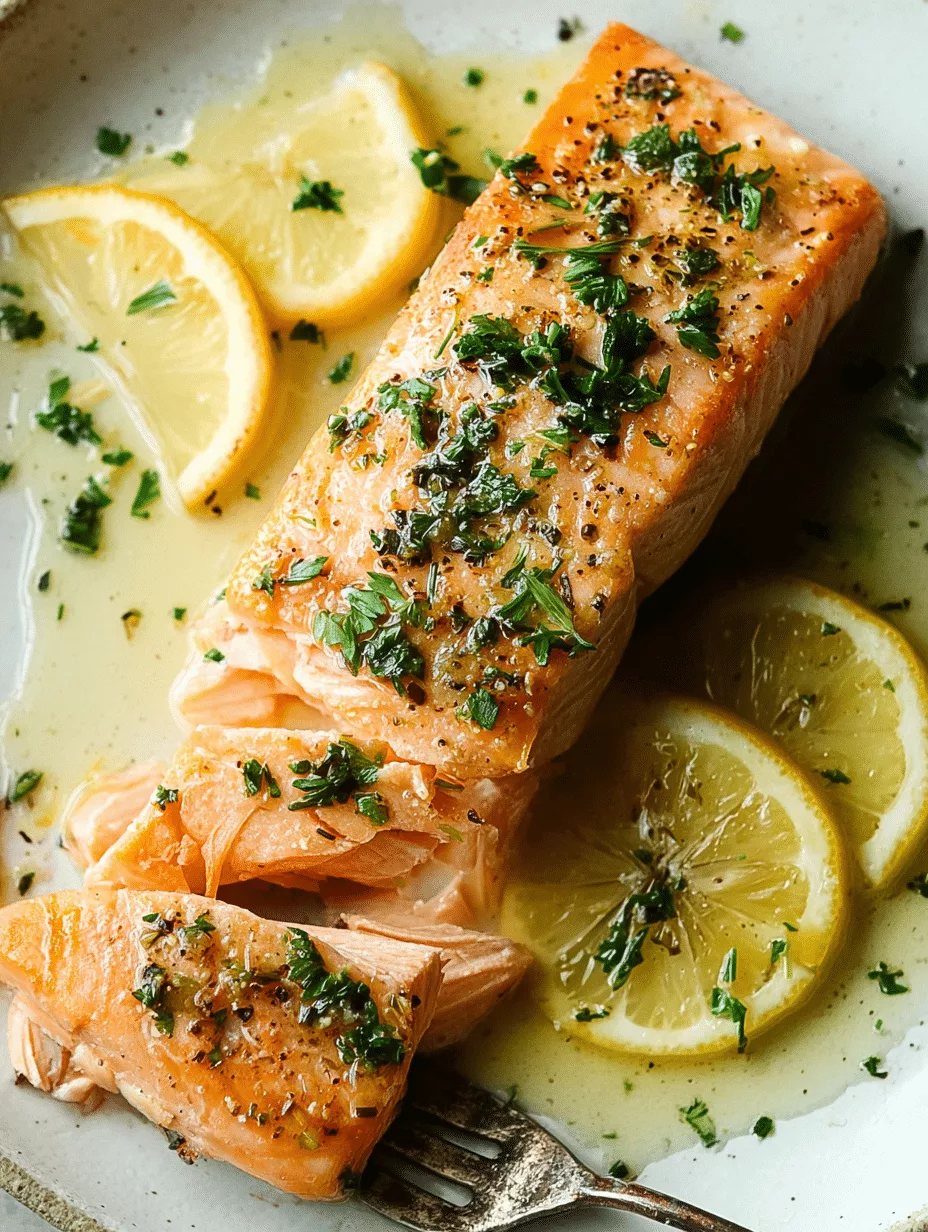 Lemon-Brown Butter Salmon