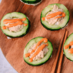 Low Carb Sushi Rolls with Cucumber