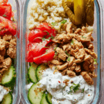 Low-Carb Turkey Gyro Bowl
