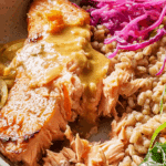 Miso Salmon & Farro Bowl