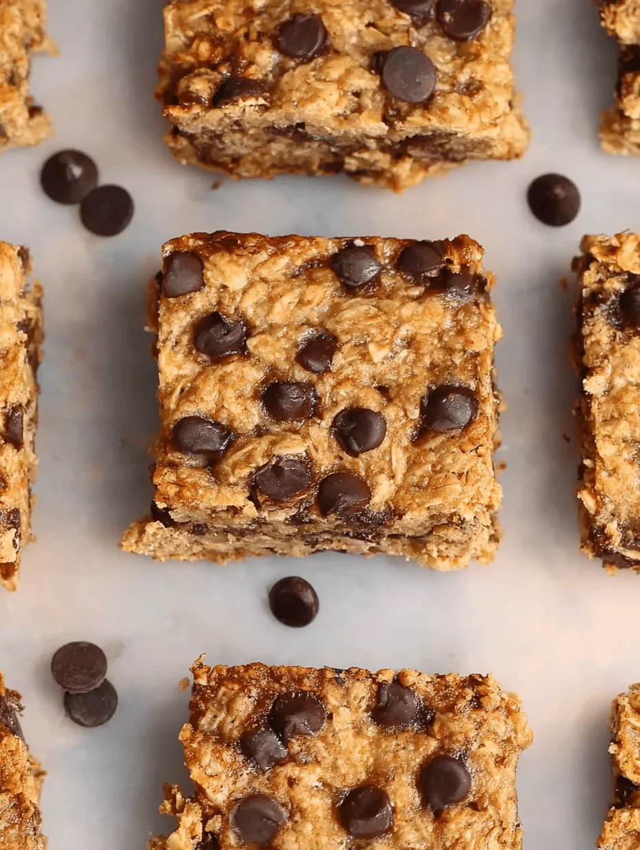 Oatmeal Chocolate Chip Bars