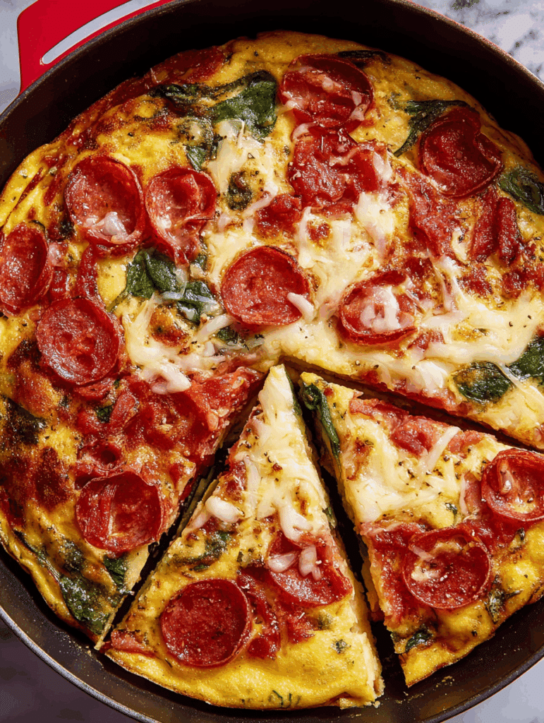 Pizza Frittata Recipe