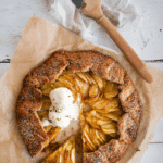 Rustic Apple Galette with Whole Wheat Crust