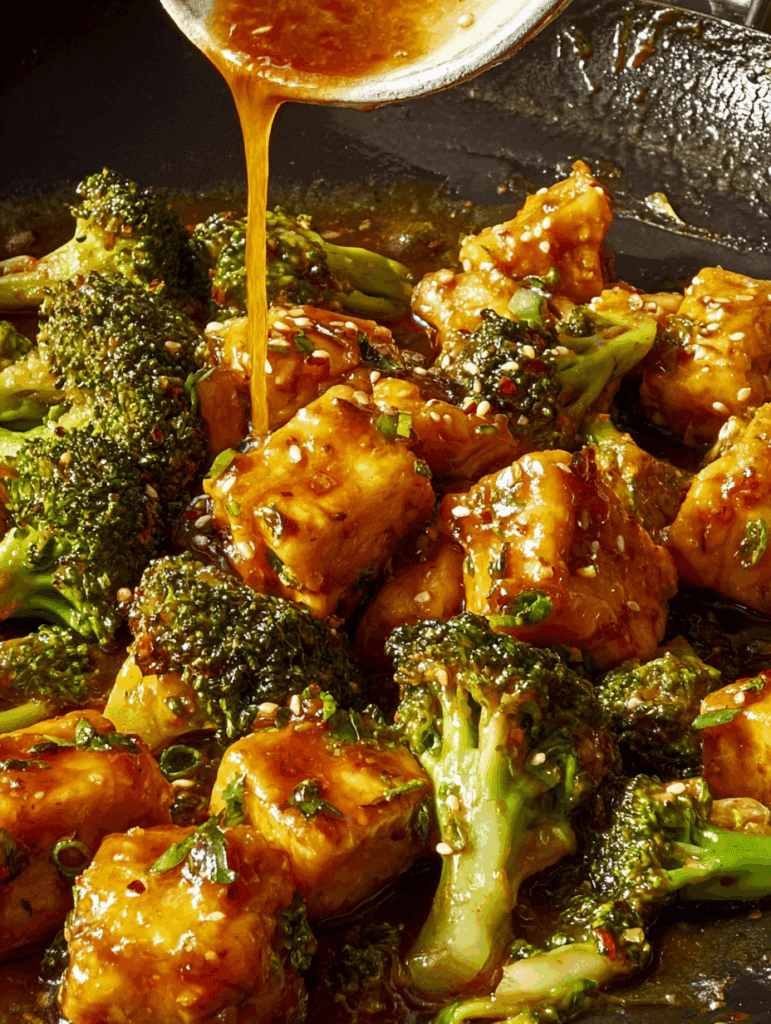 Sesame Tofu & Broccoli