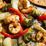 Sheet-Pan Garlicky Shrimp and Veggies