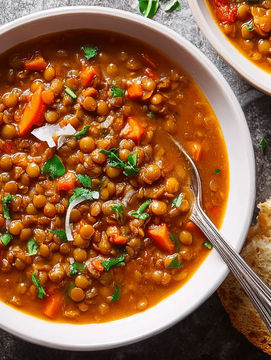 Lentil Soup Recipe