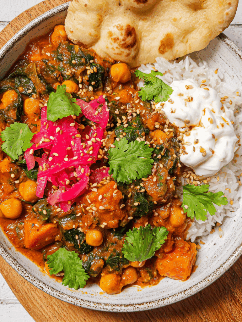 Sweet Potato & Chickpea Curry