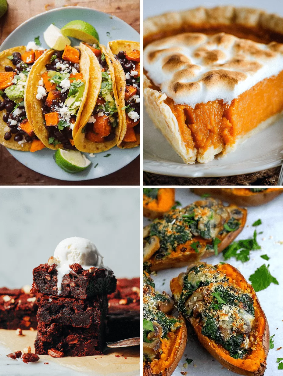 Sweet Potato Recipes: From Savory Dinners to Sweet Treats