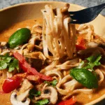 Thai Peanut Noodle Soup