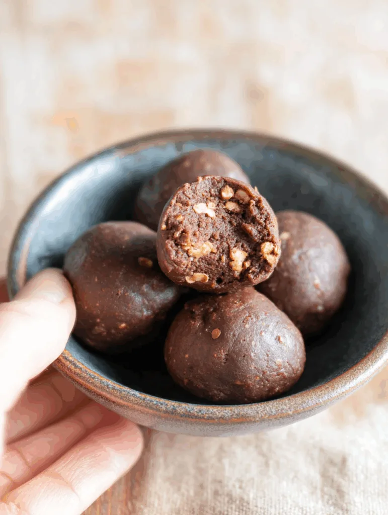 Keto Chocolate Protein Balls
