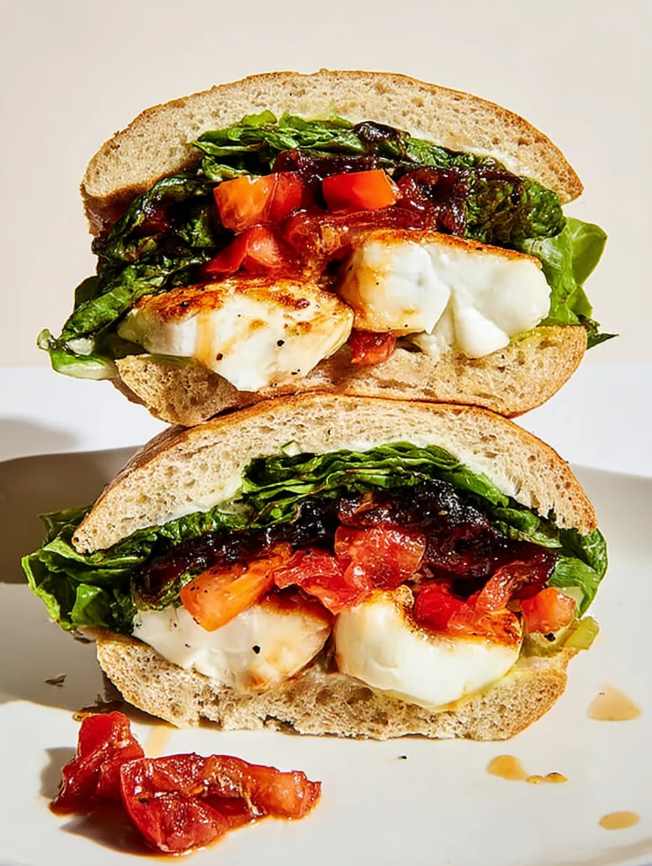 Fresh Caprese Sandwich – Under 400-Calorie Lunch Idea