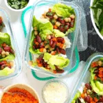 Meal-Prep Vegan Lettuce Wraps - Easy Plant-Based Meal