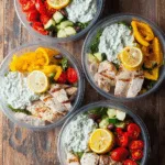 Greek Chicken Meal Prep Bowls