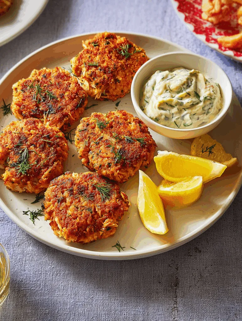 Air Fryer Crab Cakes