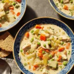 Creamy Turkey & Vegetable Soup