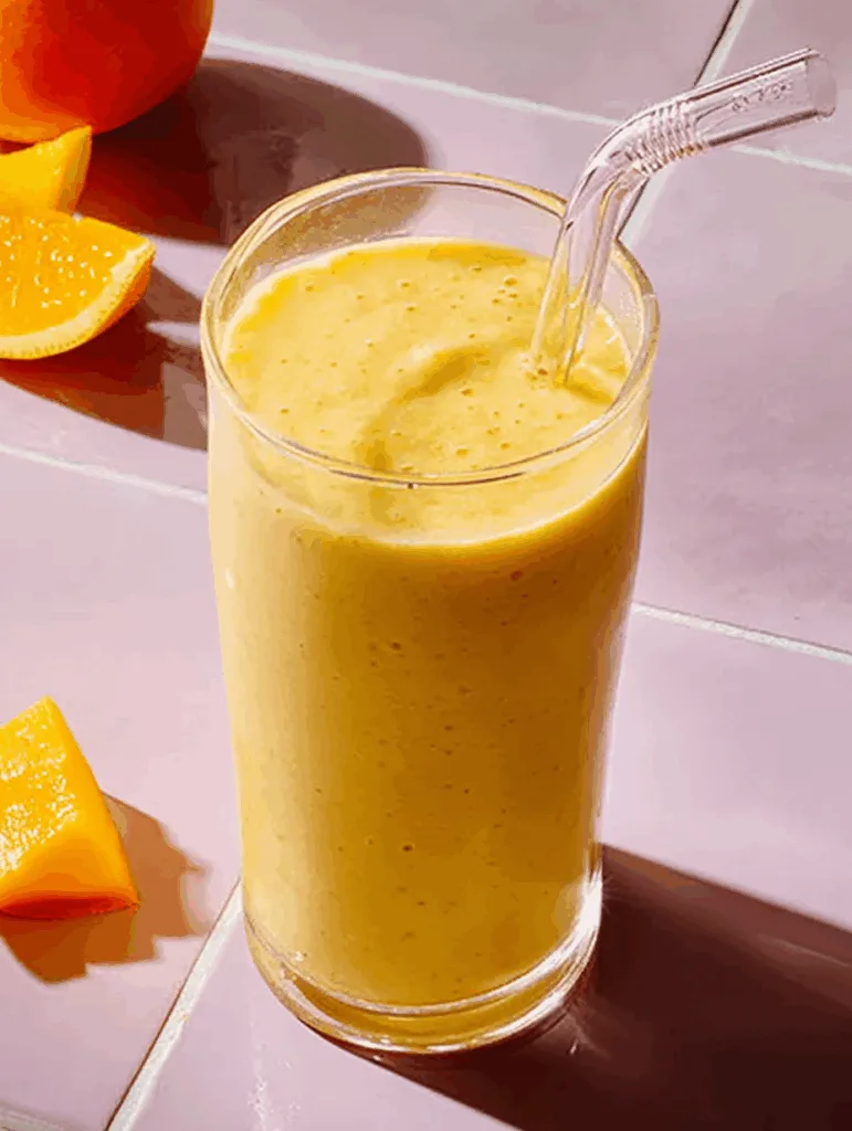 Dylan Dreyer’s Orange-Mango Smoothie