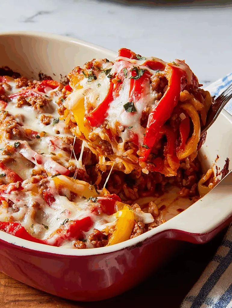 Stuffed Pepper Casserole