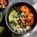 Sweet Potato & Cauliflower Rice Bowl