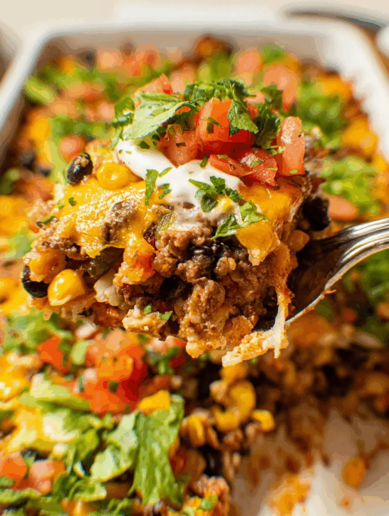 Affordable Family Taco Casserole