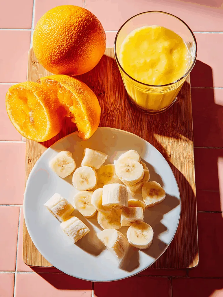 Dylan Dreyer’s Orange-Mango Smoothie