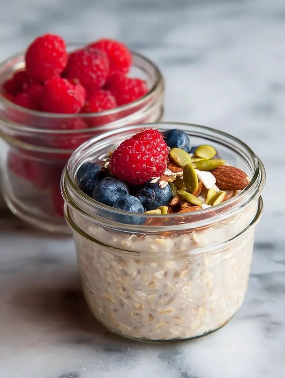 Creamy Microwave Overnight Oats