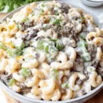 Philly Cheesesteak Protein Mac & Cheese