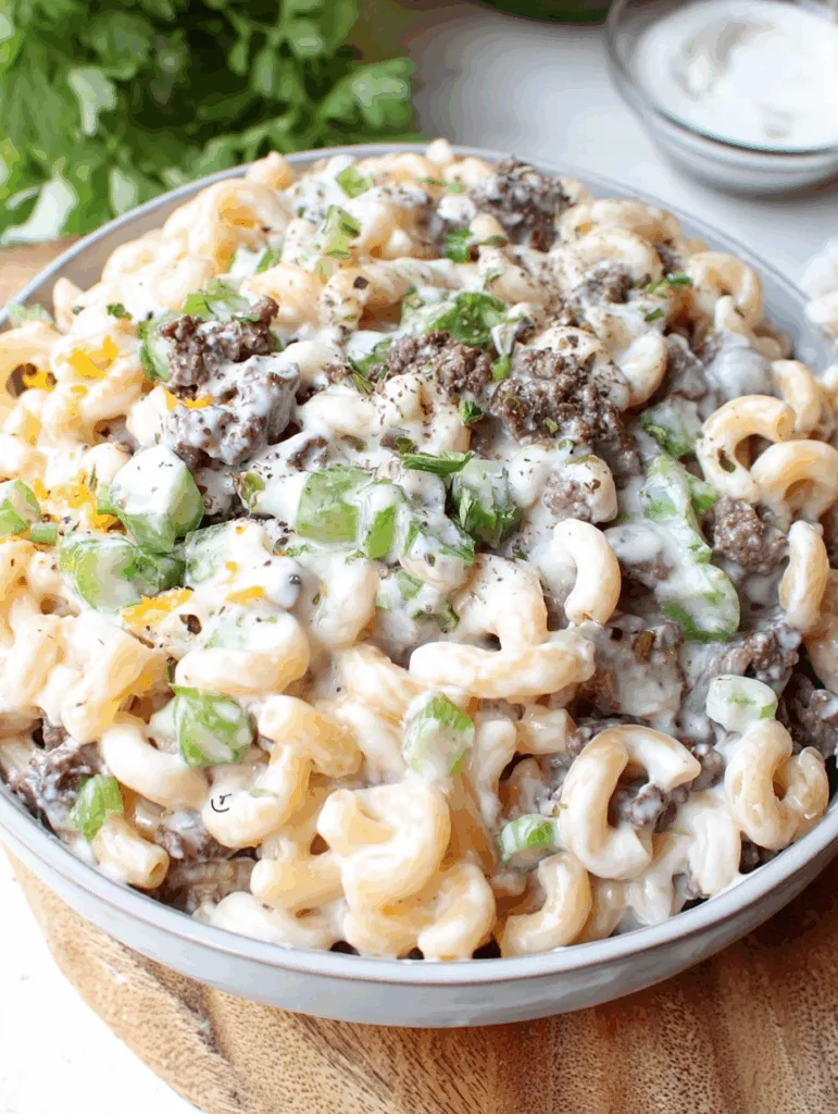 Philly Cheesesteak Protein Mac & Cheese