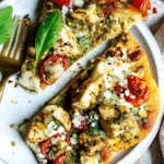 Pesto Chicken Flatbread Pizza