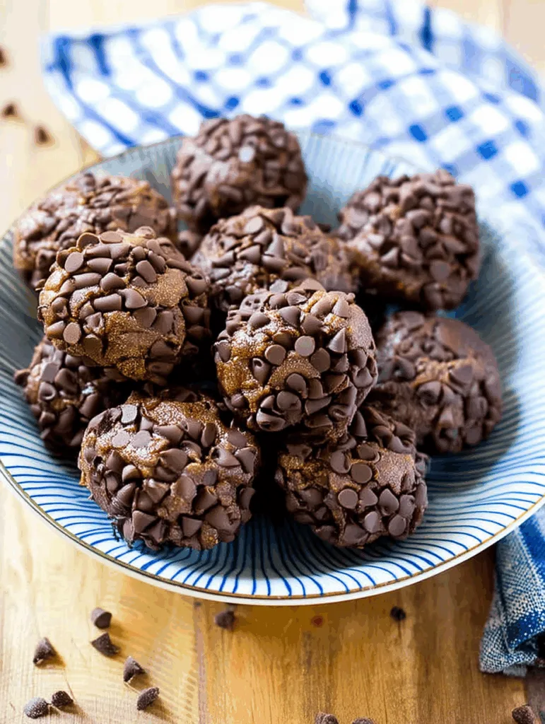 Brownie Batter Protein Balls