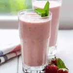 Healthy Strawberry Oat Shake