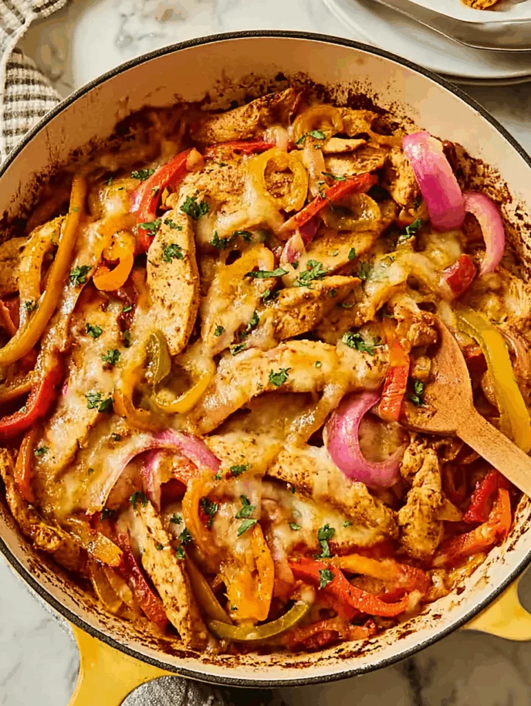 Chicken Fajita Casserole