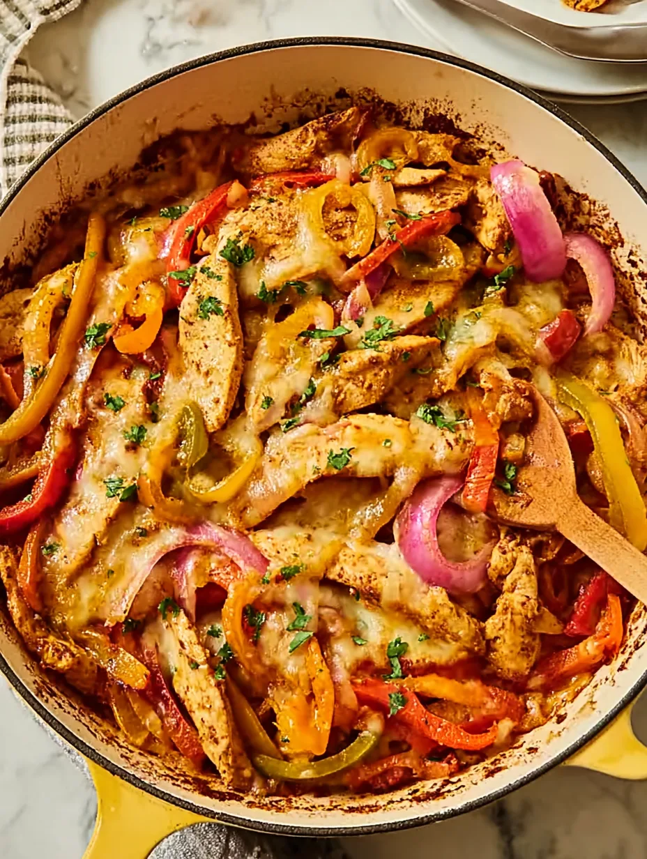 Chicken Fajita Casserole