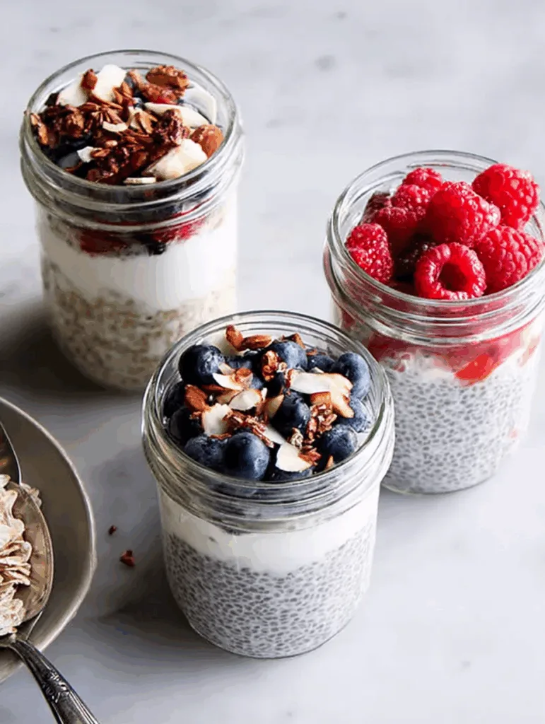 Oat & Chia Breakfast Jars