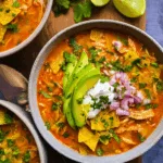 Hearty High Protein Chicken Tortilla Soup