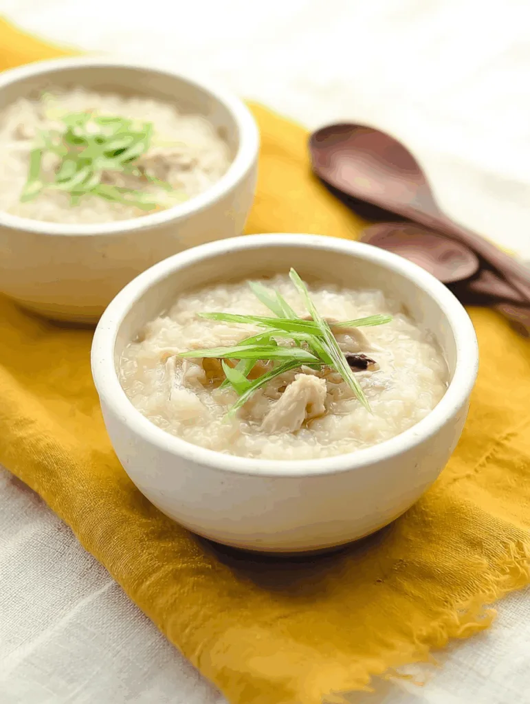 Healing Chinese Rice Porridge