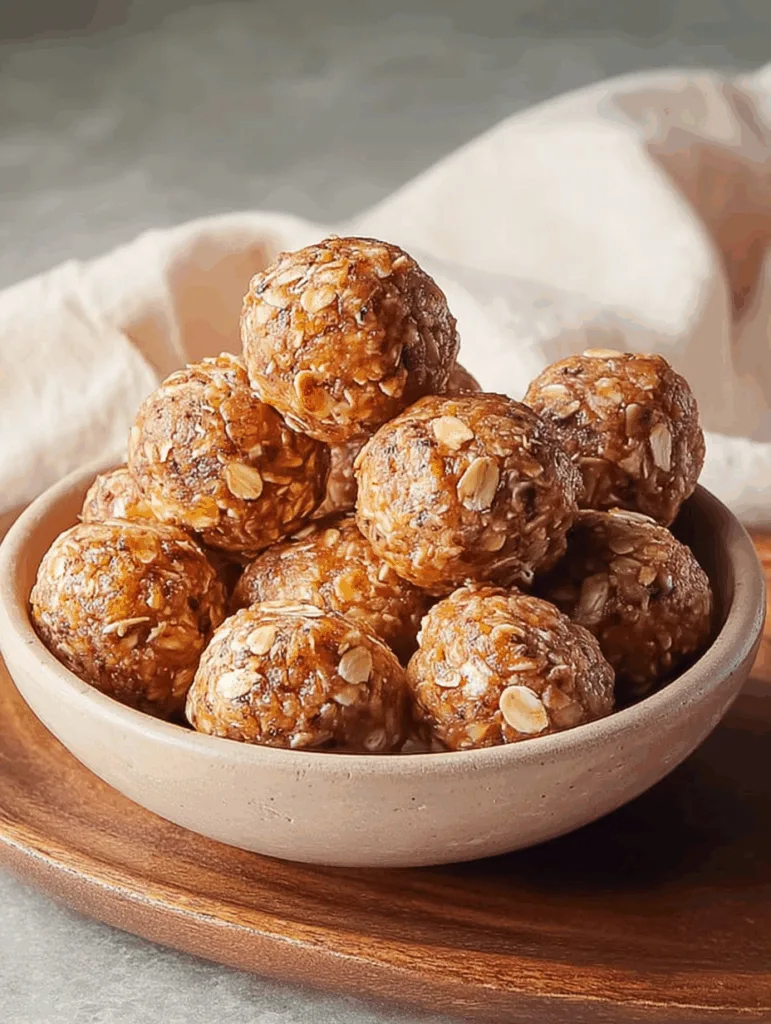 Peanut Butter Oat Energy Bites