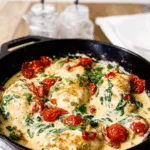 Creamy Tuscan Chicken Skillet