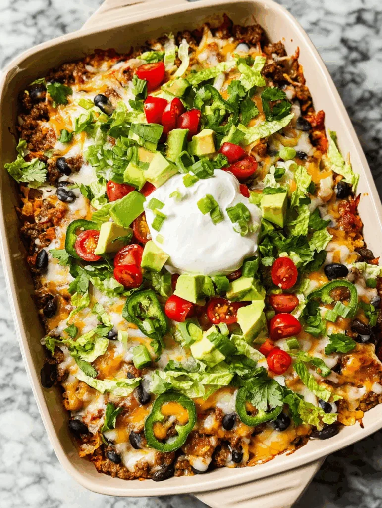 Affordable Family Taco Casserole