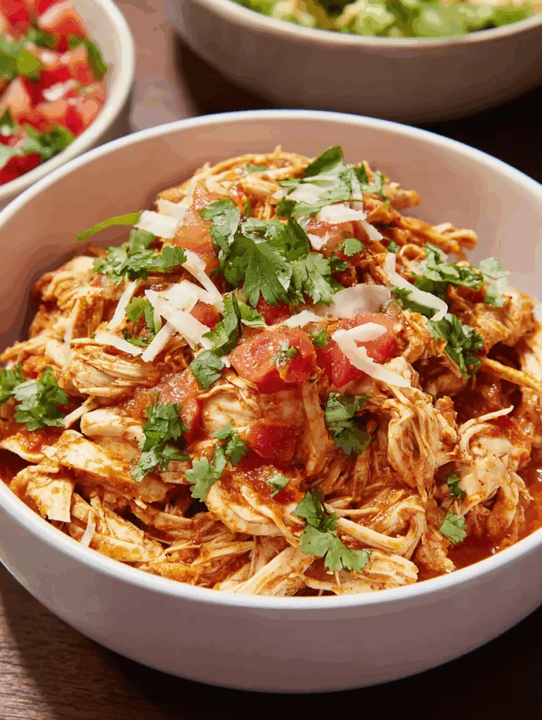 Crockpot Salsa Chicken