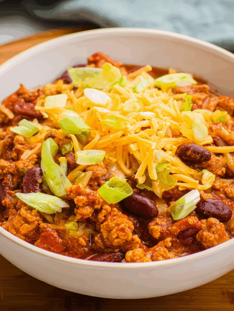 Slow-Cooker Turkey Chili