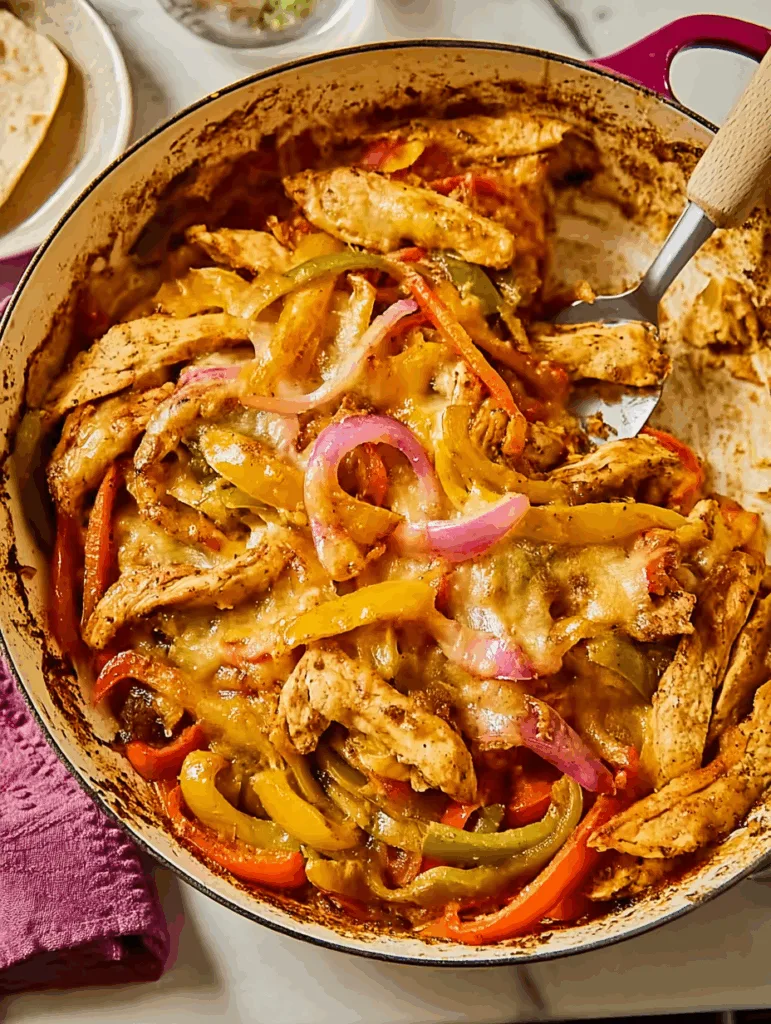 Chicken Fajita Casserole
