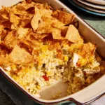 Green Chile Rotisserie Chicken Casserole