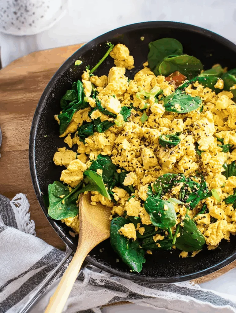 Quick Vegan Protein Scramble