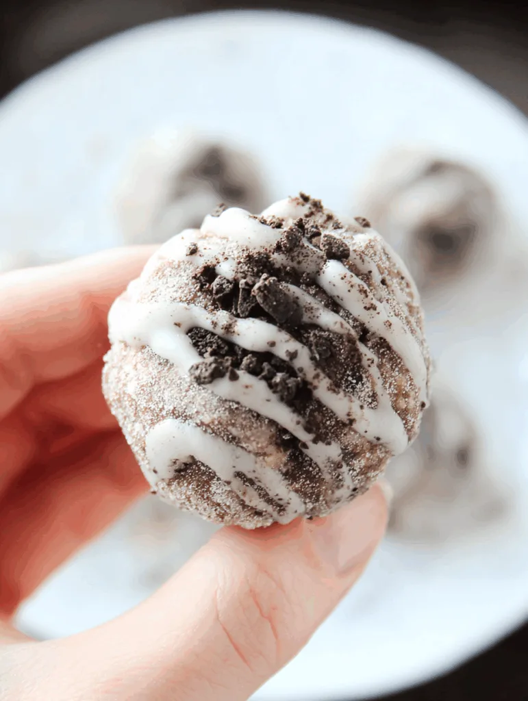 Cookies and Cream Protein Balls