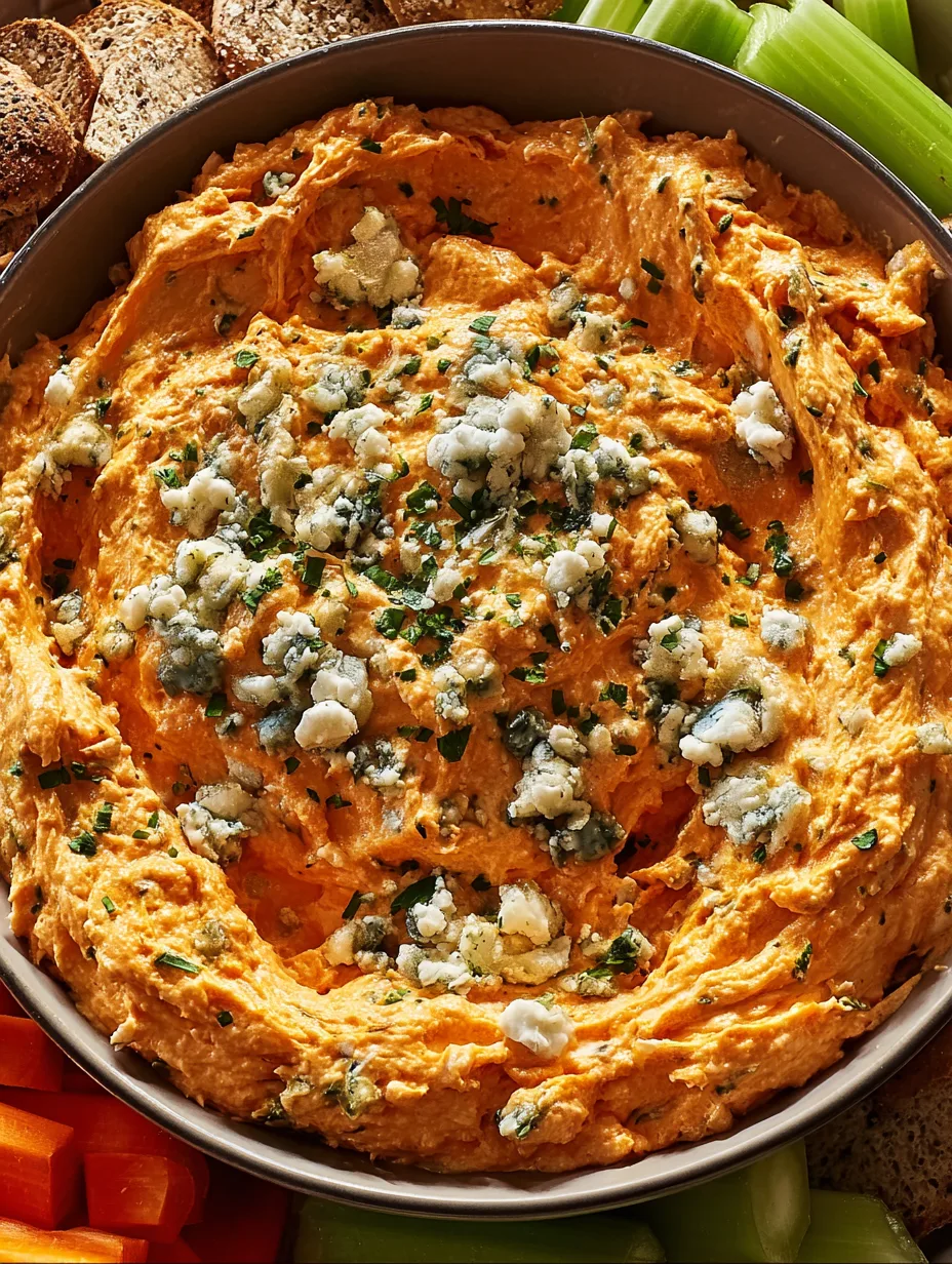 Crockpot Buffalo Chicken Dip