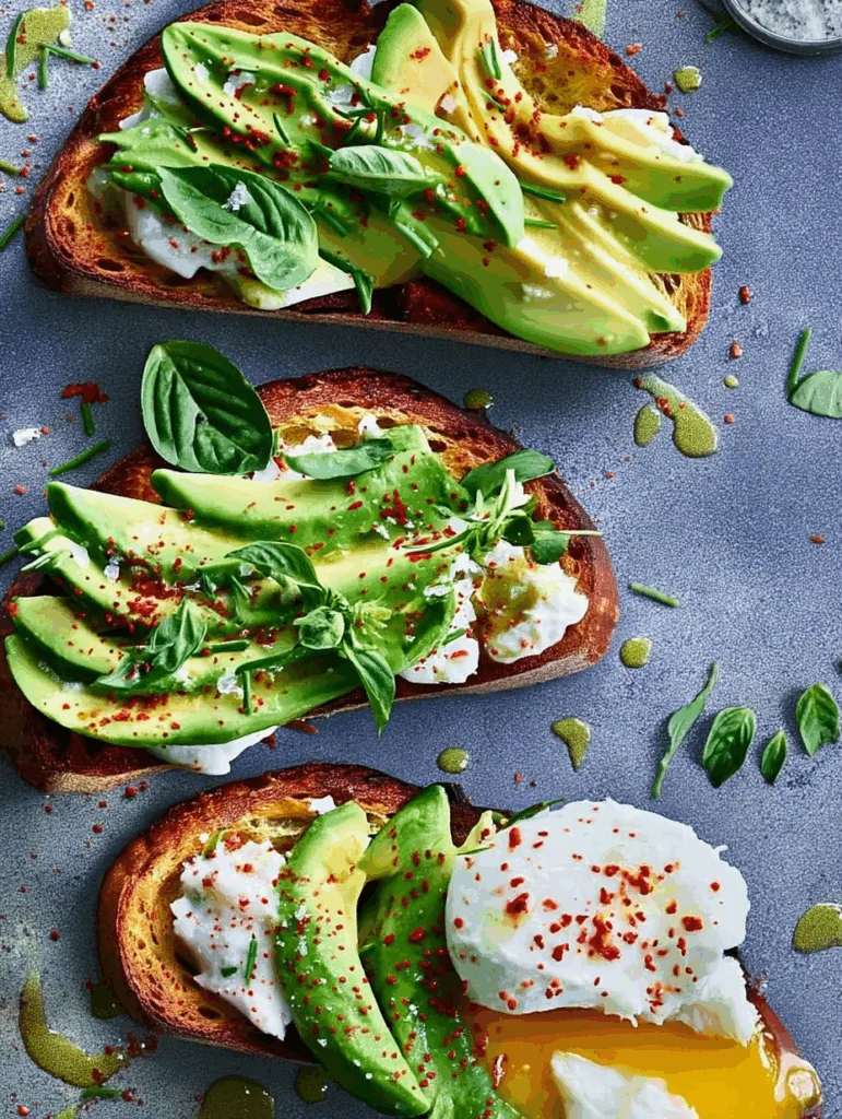 Avocado Toast with Burrata - Healthy Brunch Under 440 Calories